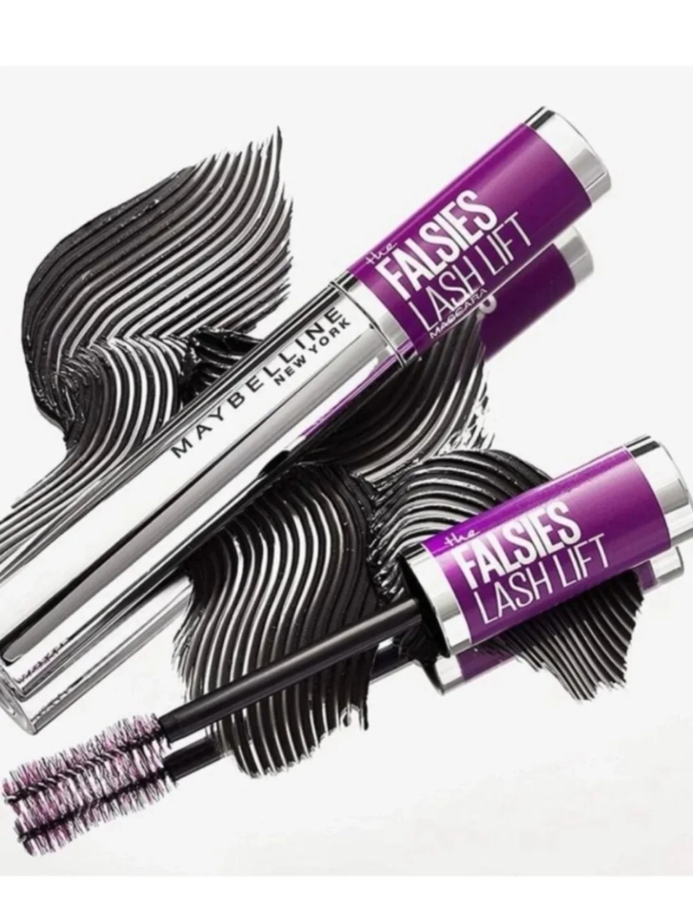 Maybelline The Falsies Lash Lift Volumizing Very Black Mascara-Mini Travel .15oz